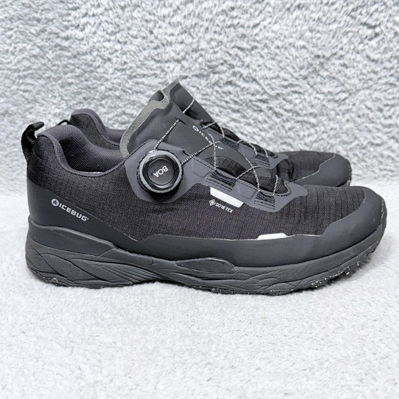 Icebug Rover 2 M RB9X GTX Mens Size 8.5 Hiking Shoes Sneaker Black Slate Gray